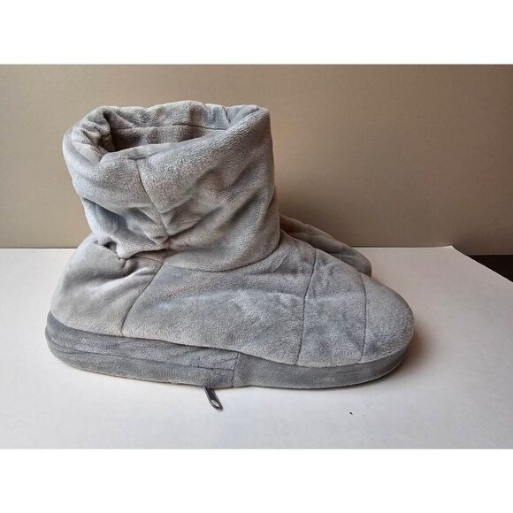 Massaging Booties Gray Sz 8 - Picture 2 of 6